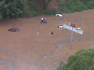 Autopista de Pdos a la altura de Campitos Autopista de Pdos a la altura de Campitos